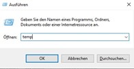 Cache-Verzeichnisse manuell leeren