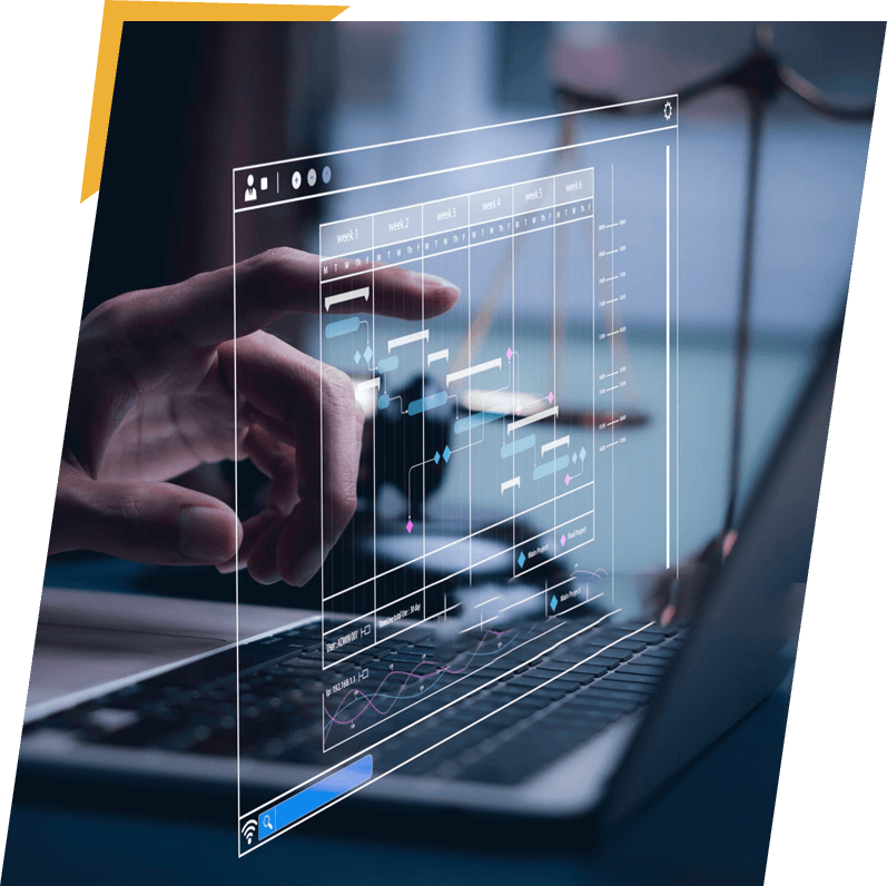 Hologramm über die neuen Backlinks